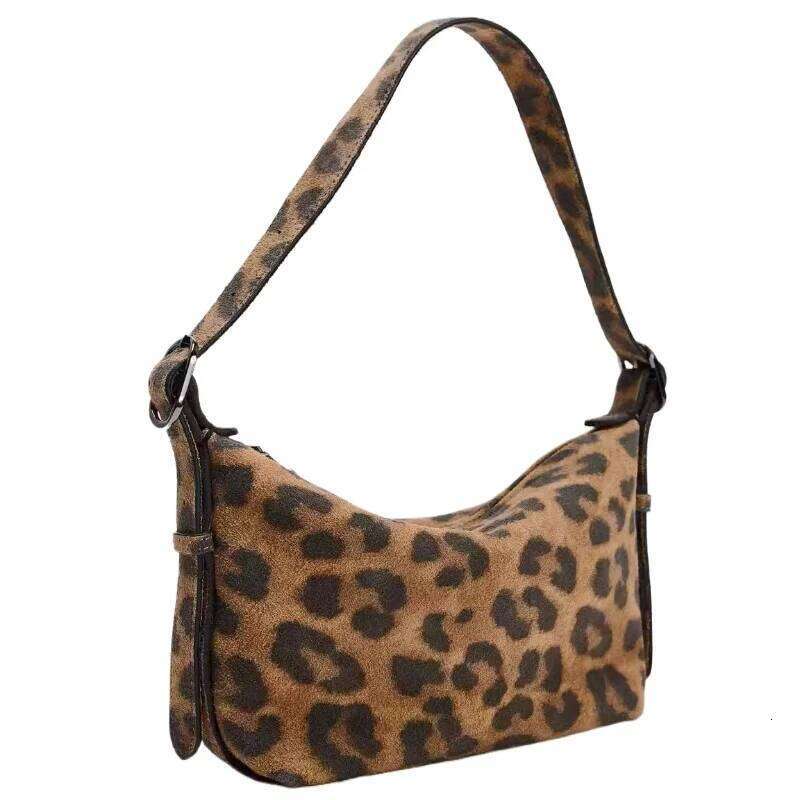 Fashion Leopard Shoulder Bag Women High Quality Famous Brands Designer Handbag 2025 Trend Exquisite Casual Female Bags