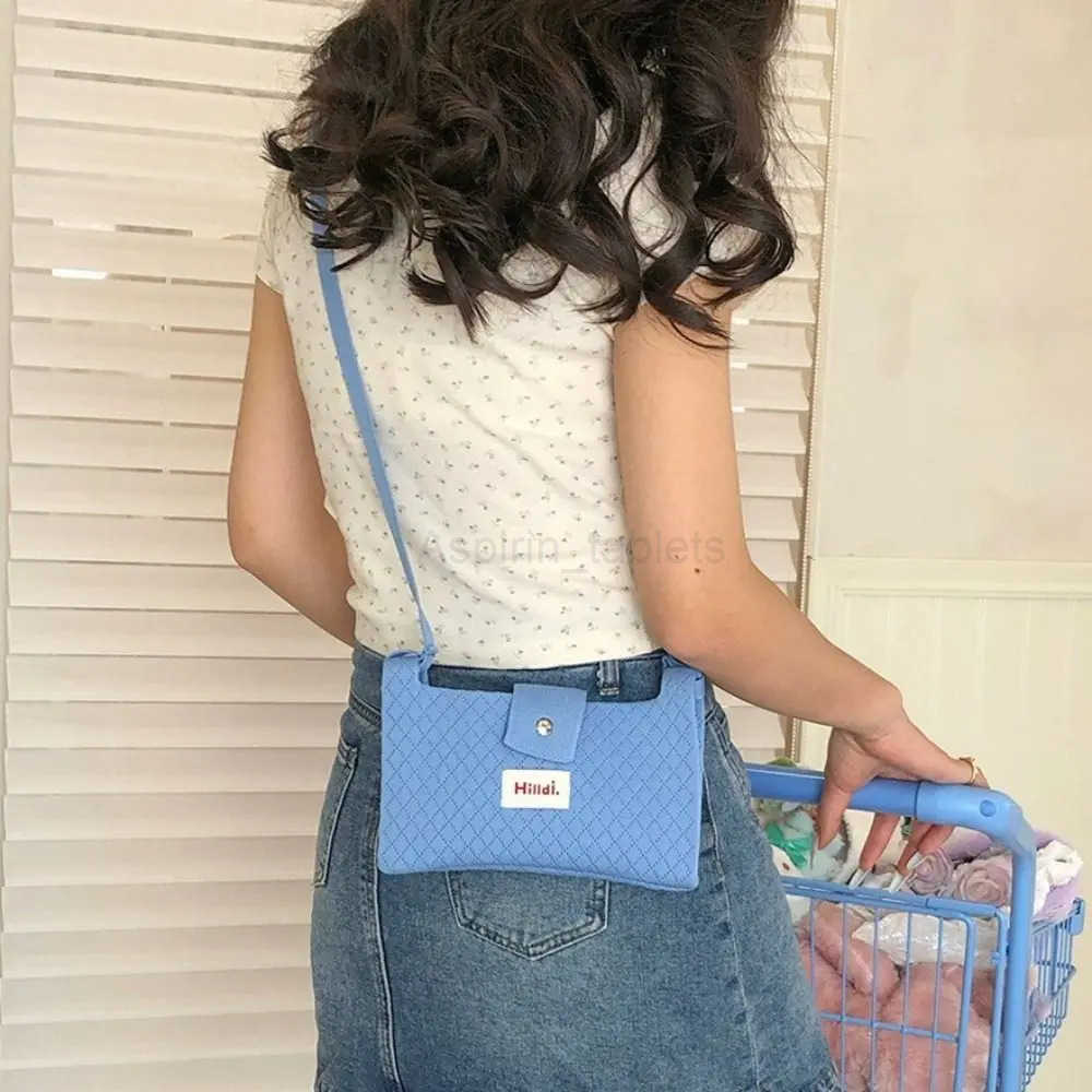 Simple Summer Hand Knitted Bag Handmade Casual Knit Shoulder Bag Mini Multicolor Beach Bag for Ladies/Girls M250716