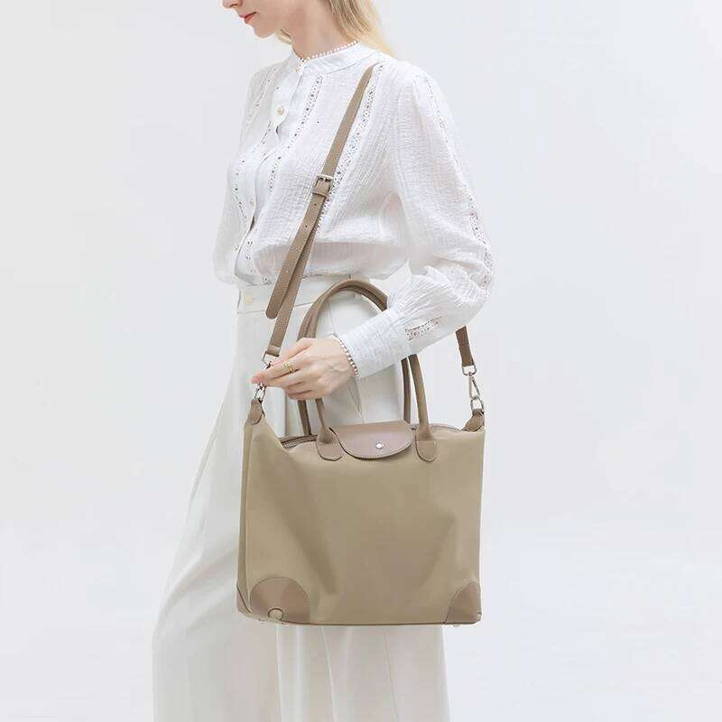 Women's Tote Large Capacity Waterproof Oxford Cloth Women Shoulder Bag Designer Crossbody Bags Foldable Handbags