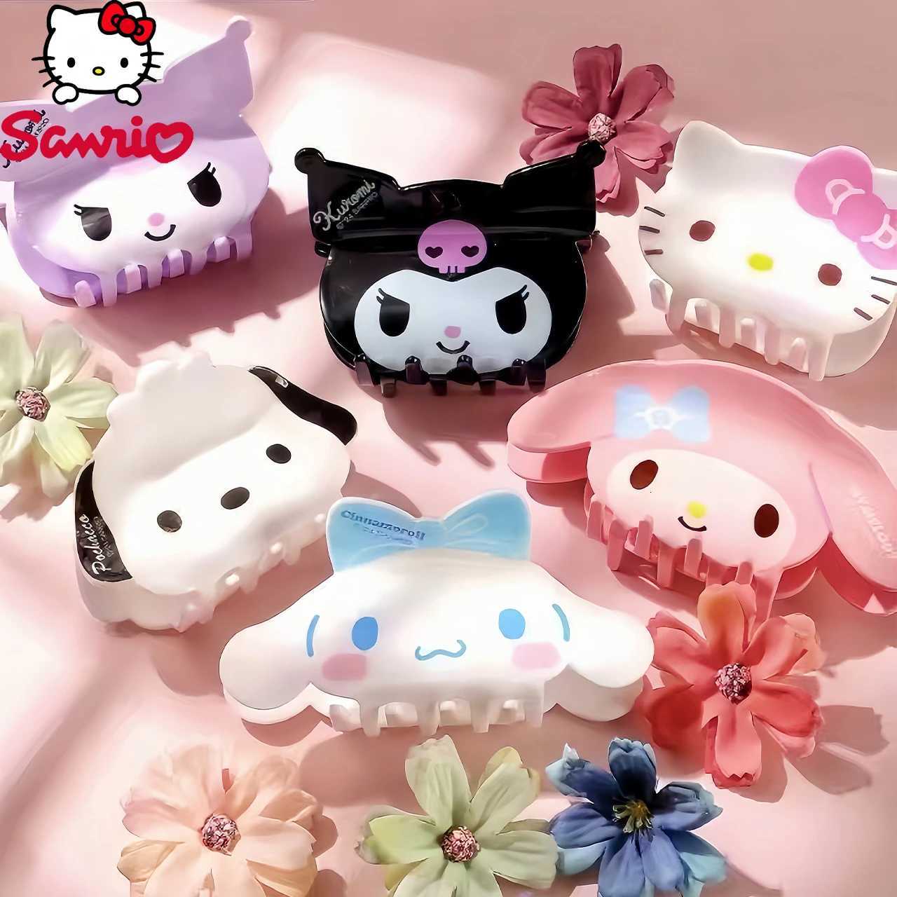 Sanrio SANRIO 1pcs brand new cartoon cute hair clipspink accessories hair claws cpuppies animal hair clips a perfect gift for familyw250716