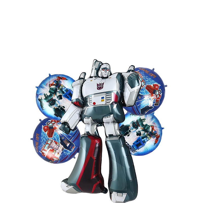 46-inch super-large Transformers decorative balloon cartoon aluminum film balloon party atmosphere decoration prop shooting prop