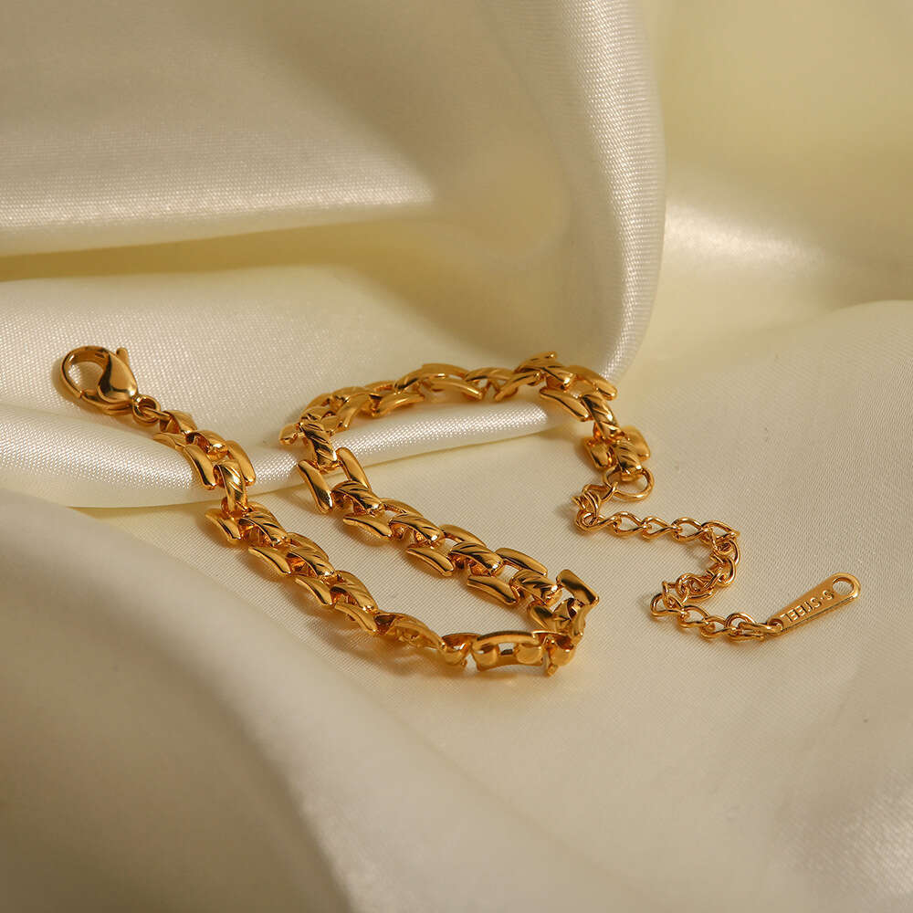 INS New Style Light High-Value Stainless Steel for Women, Niche Style, Exquisite, Versatile Bracelet to Try