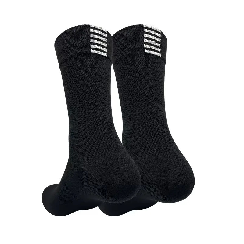 4 Pairs Cycling Socks Men Breathable Mesh Bike Sock Summer Solid Running Quick Dry Mid Tube Sports Racing Road Bicycle Socks MTB 250715