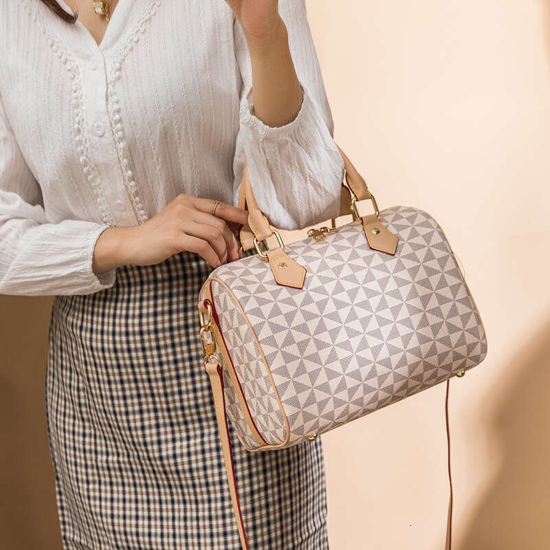 Lacel Urwebin Shoulder Bags Boston Pillow New 2024 Trendy Fashion Windmill Pattern Handheld Shoulder Crossbody Women's Bag