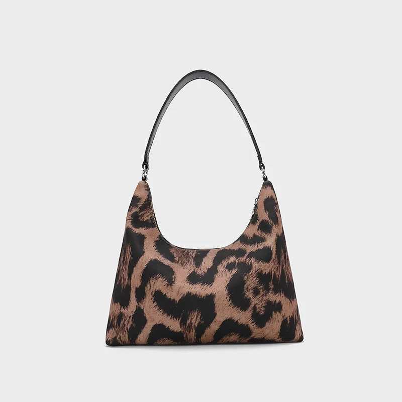Leopard Print Women Handbags Luxury Design Shoulder Tote Classic Vintage 2024 Crossbody Bag Large Capacity New Trendy