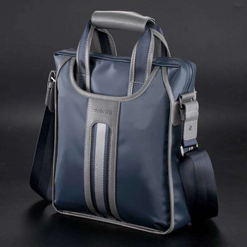 Men's Shoulder Messenger Bag Multifunctional Largecapacity Waterproof Wearresistant Lightweight Business Casual Handbag