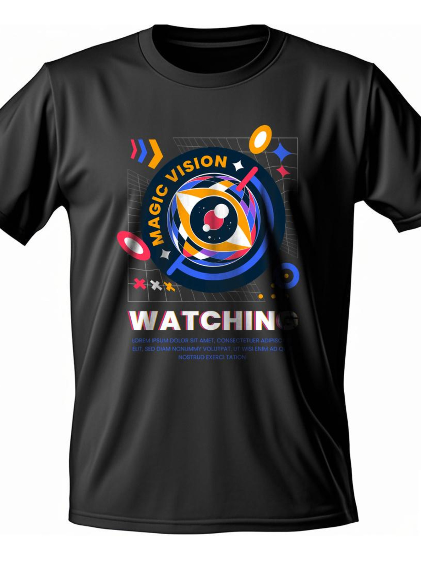 VogueEpoch text Cotton 180g S-3XL T Shirts Men space Round collar White black Short sleeve Adult Wed 0c