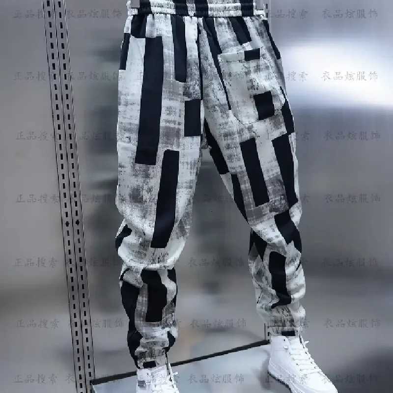 Mens Clothing Trousers for Men Pants Sport Male Clothes Baggy Pants Man Korean Popular Clothes Running Gym Jogging Sweatshirt y250716