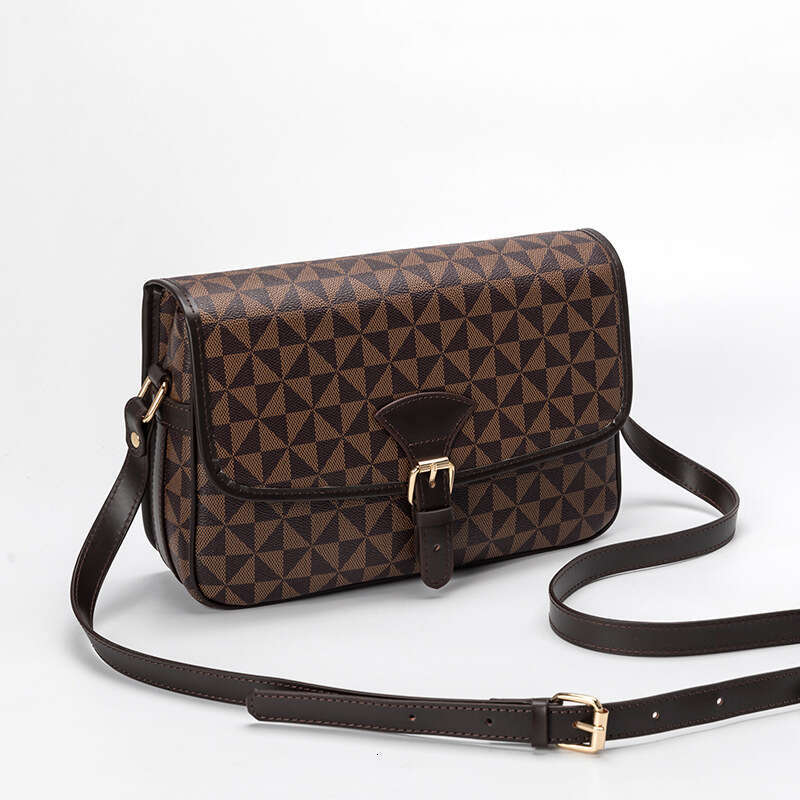 Lacel Urwebin Totes bag for Women's ashion Messenger Cambridge Printed Flap Simple Versatile Women's Shoulder Crossbody Small Square Bag