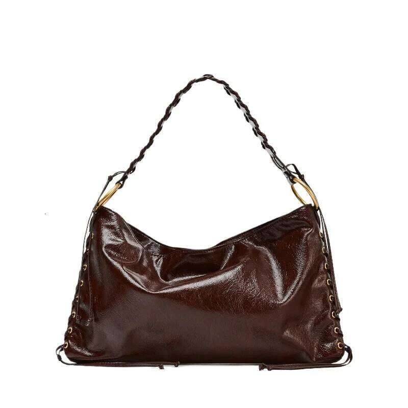Metallic Hole Eye Shoulder Bag Women New In Famous Brands Faux Leather Handbag High Quality Fashion Exquisite Female Bags