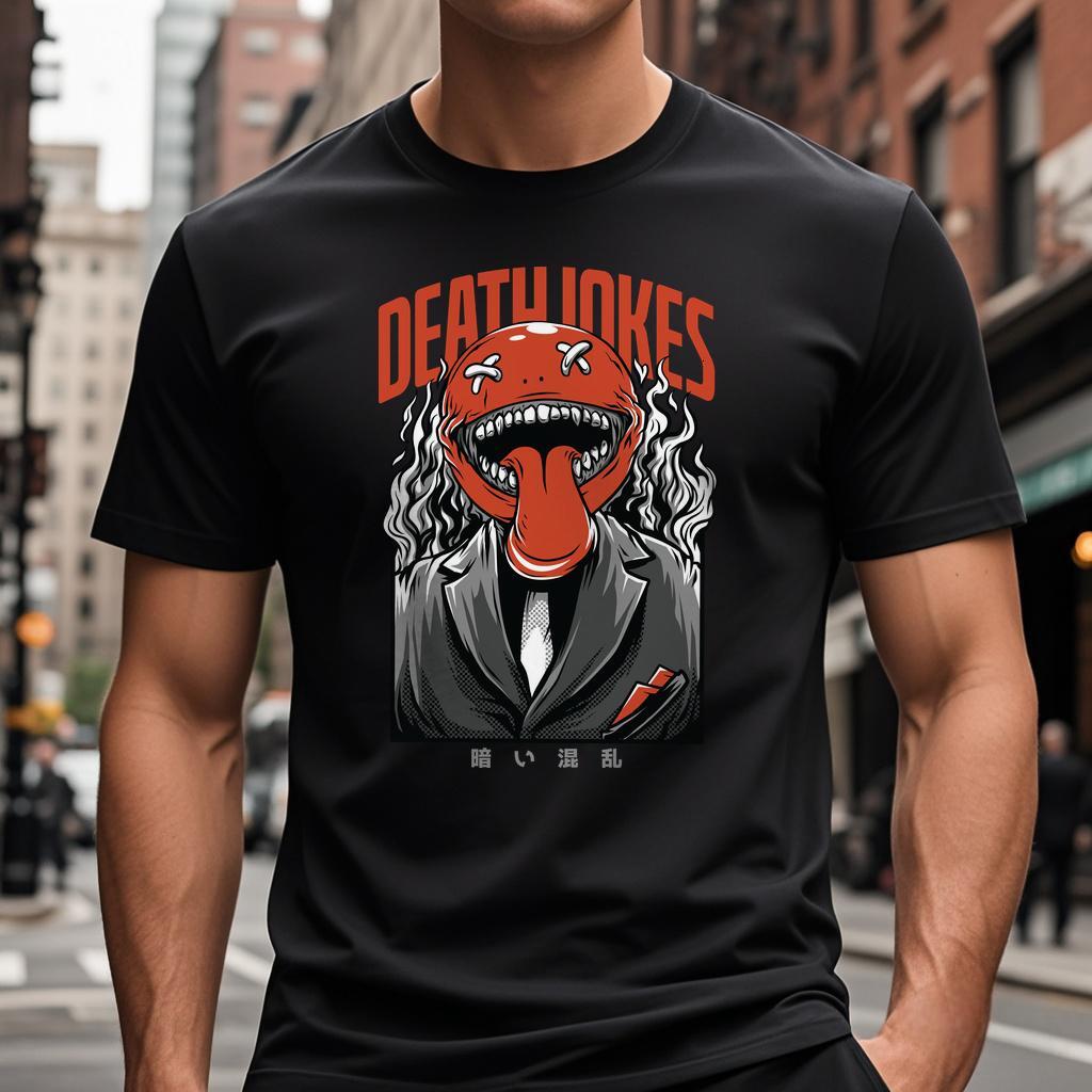 T Shirts Short sleeve Cotton S-3XL Graphics Men black Round collar White Wed a6 i