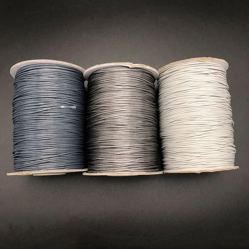 0.5-4.0MM Colorful Korean Cord Wax Handmade Braided Necklace Pendant Eco-friendly DIY Accessories Rope