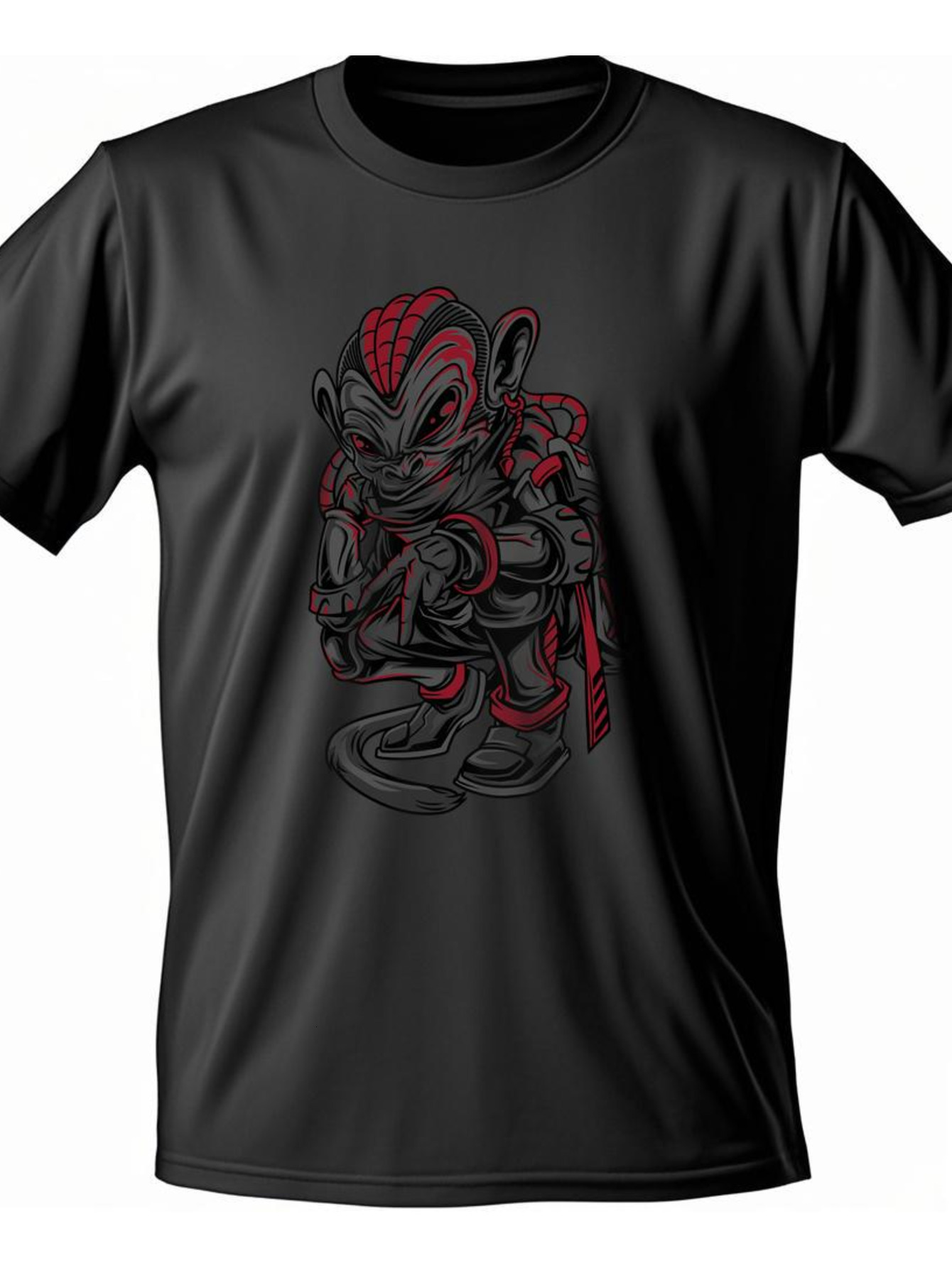 VogueEpoch black tiger 180g White T Shirts Men Short sleeve Cotton S-3XL Adult Round collar Graphics Wed f3