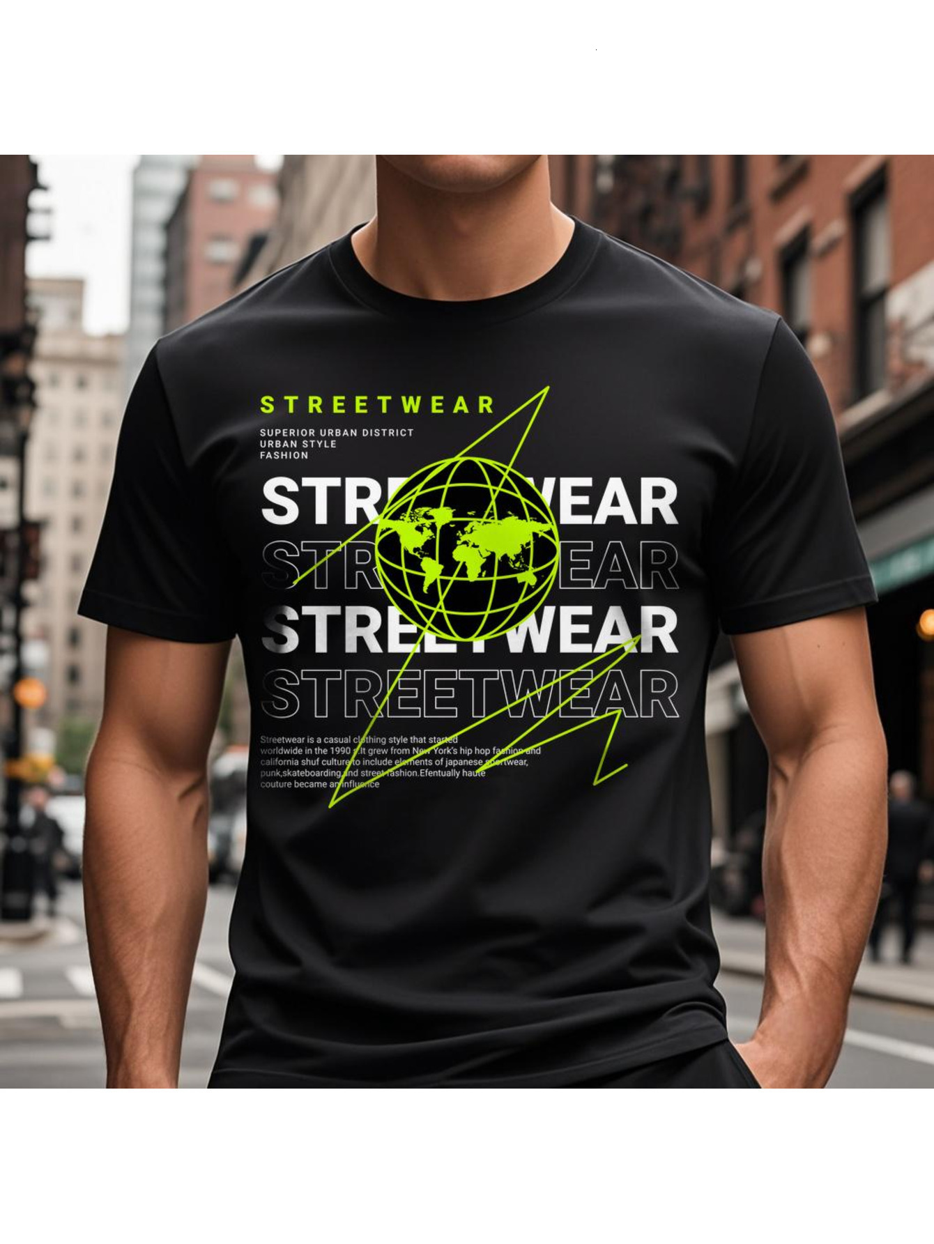 VogueEpoch Round collar black S-3XL 180g Cotton T Shirts Men Adult Short sleeve pattern text White Wed 70