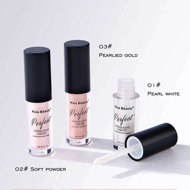 Liquid Highlighter Contouring Pearlescent Makeup Brightener Bronzer Glow Body Face Contour Shimmer Cosmetics X250716
