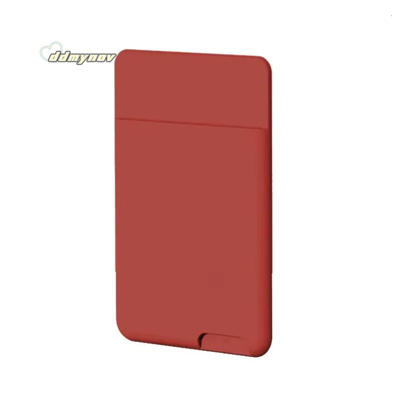 Phone Wallet Case Self-Adhesive Silicone Pocket Stick ID Bank Credit Storage Card Holder Bag Accessory Purse ddmynov