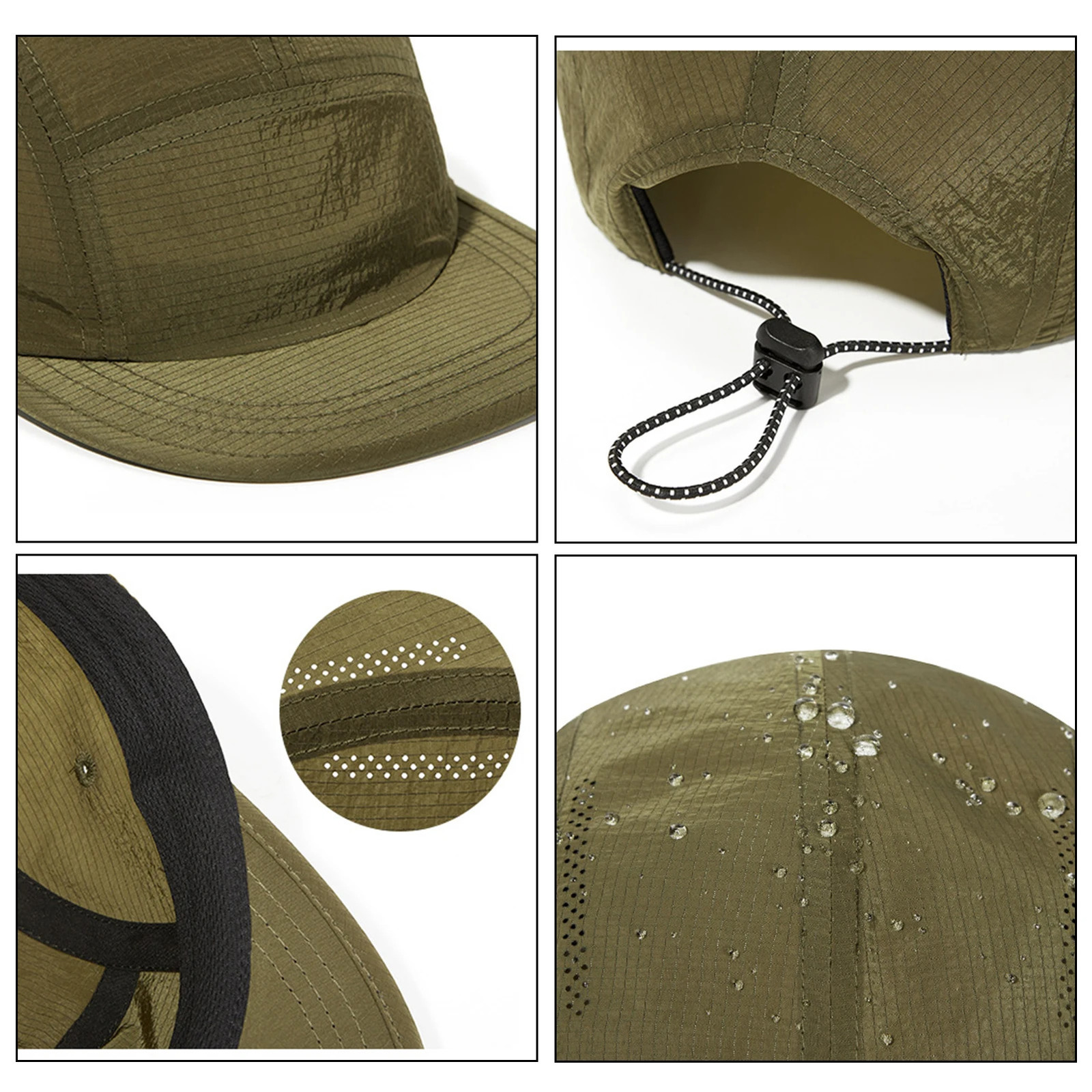 Summer Visor Cap Baseball Cap Quick Drying Sun Protections Baseball Sports Hat for Outdoor Fishing Camping Hiking 250712