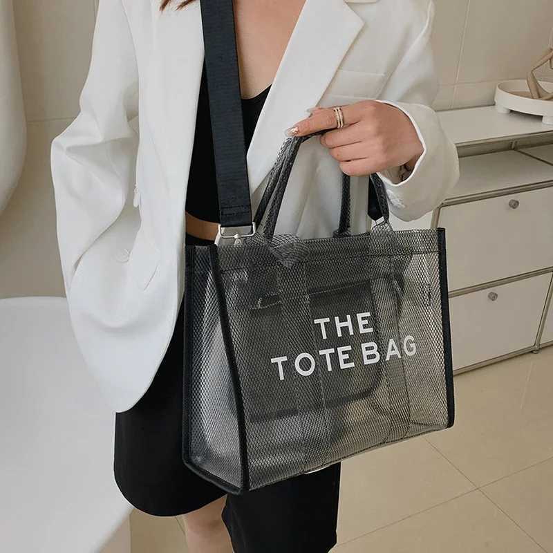 The Tote Bag For Women Crossbody Female Handbag New Solid Words Lette Leisure Large Bag Luxury PU Shoulder Crossbody Bag
