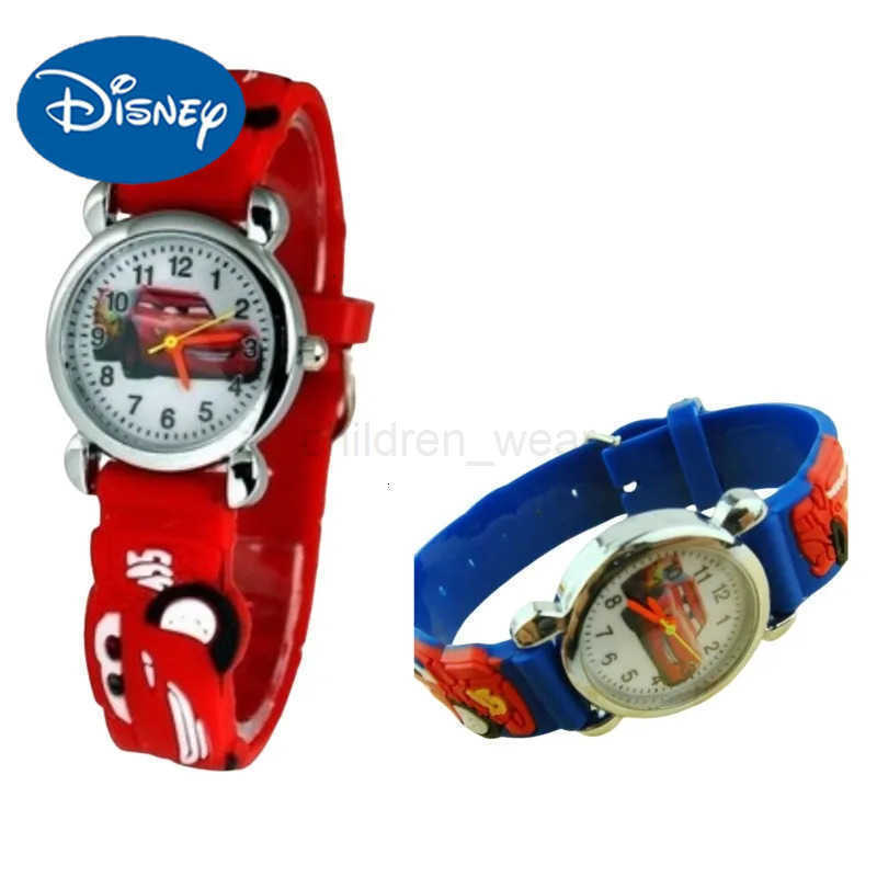 Disney Cars Lightning McQueen animation peripheral cartoon cute boy and girl pointer electronic watch Childrens Day gift wholesale W20250716