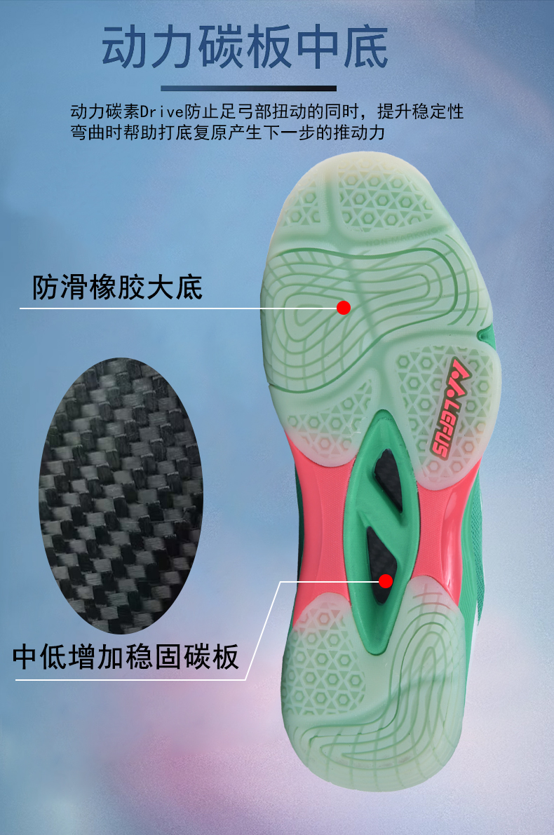 Professional grade badminton shoes for men and women with anti-slip, wear-resistant, shock-absorbing training sports shoes, breathable tennis