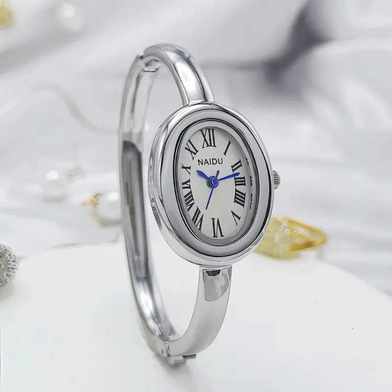 Brand Quartz for Wen Luxury Gift Girl Wristes Ladies Bracelet Wristes Stainless Steel Small Dial Y250715