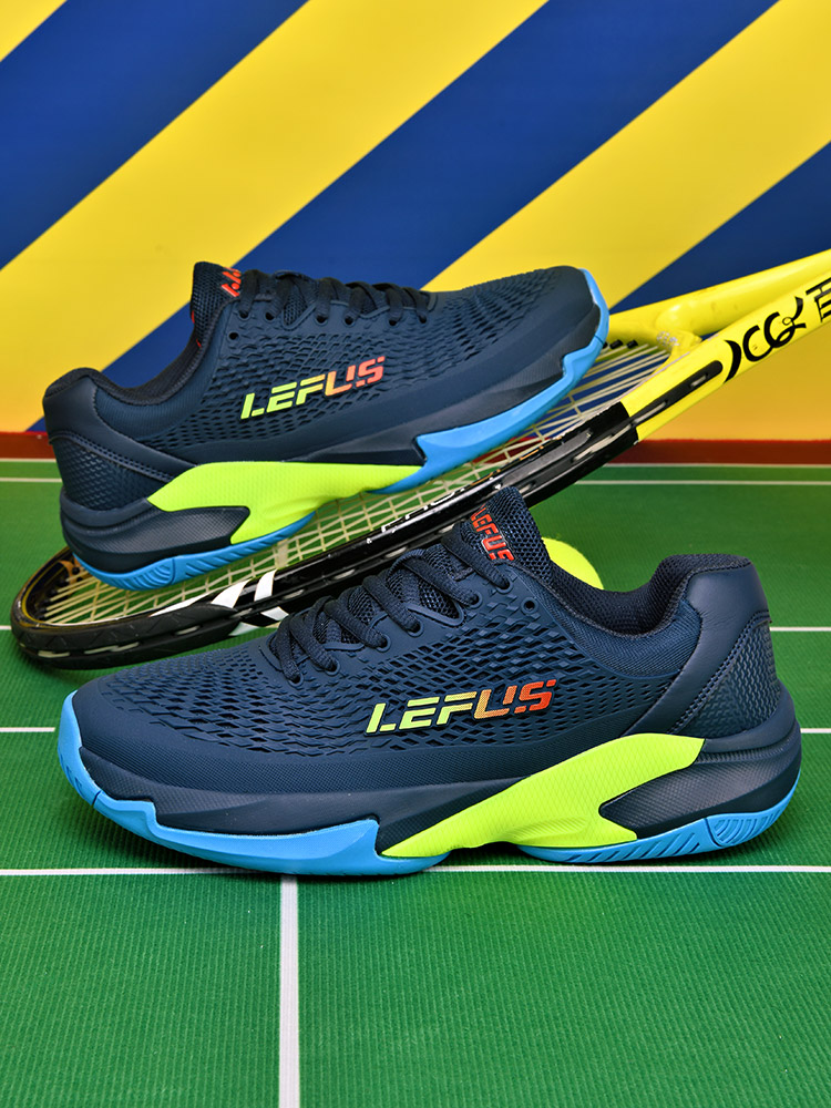 Lightweight tennis shoes with shock absorption and wear resistance for men and women; anti-slip running shoes for 2025