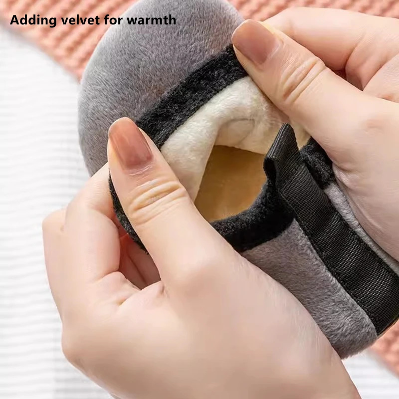 Winter Warm Baby Slippers Toddler Plush Floor Sock Shoes Boys Girl Children Soft Anti-slip Walking Shoes Indoor Home Kids Shoes 250716