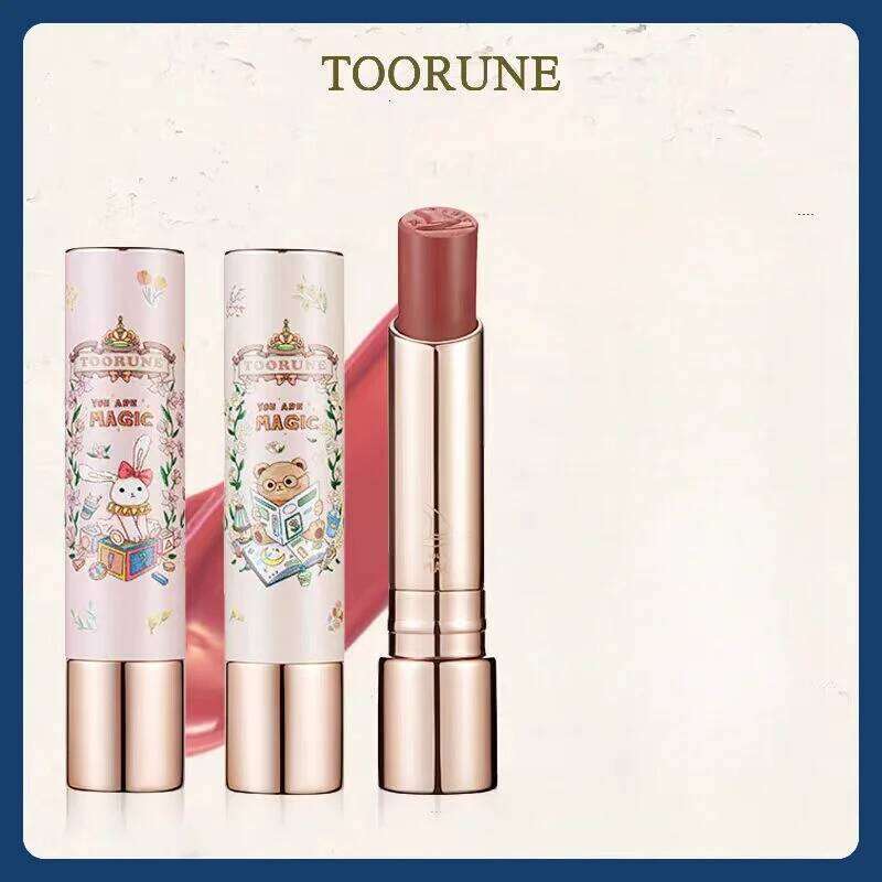 Toorune Magic Garden Lip Cosmetics Mirror Light Shuiguang Moisturizing Long Lasting Permanent Lipstick Makeup