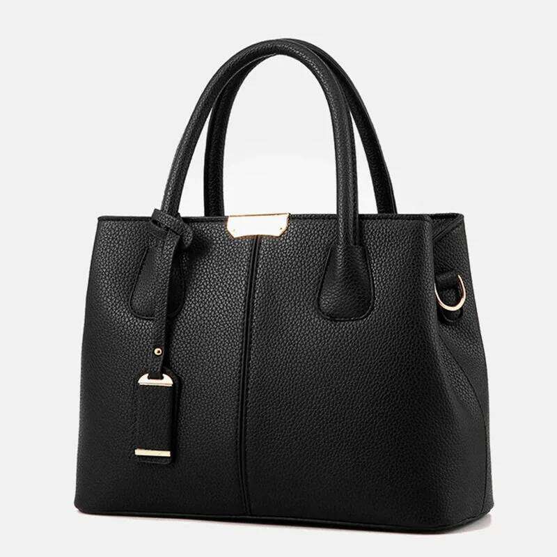 2025 Ladies Large Tote Bag Women PU Leather Handbags Female Square Shoulder Bolsas Femininas Sac New Fashion Crossbody Bags