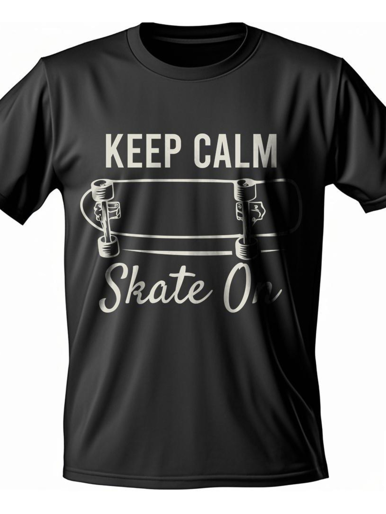 VogueEpoch Cotton S-3XL black T Shirts Adult figure Round collar 180g White Short sleeve text Men Wed 0d