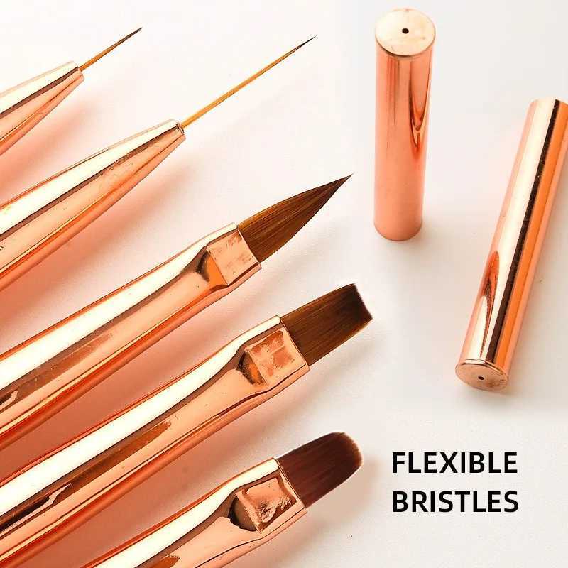 1/5 PCS Nail Brush for Manicure Art Brush Acrylic Nail Salon Brush Gadgets Nail Supplies for Professionals ZJS01 XJ2500716