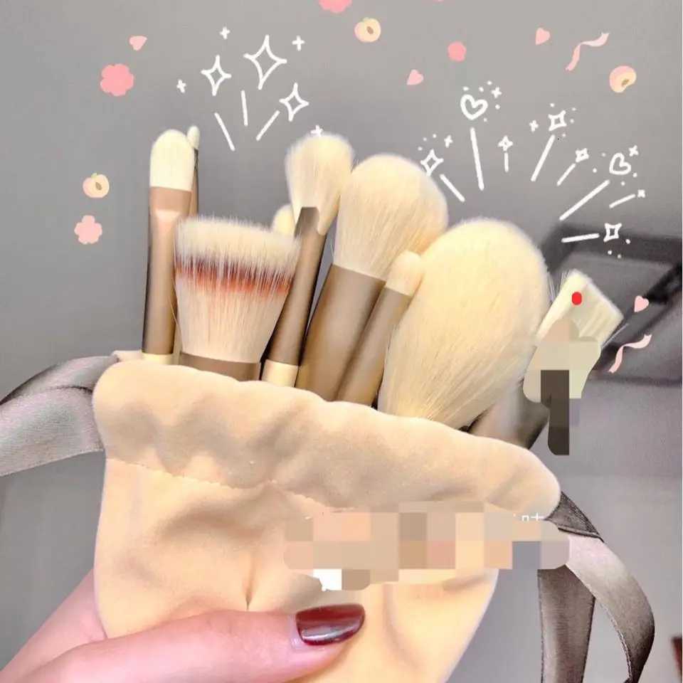13 PCS Colorful Makeup Brush Set Eye Shadow Foundation Womens Makeup Brushes Eye Shadow Blush Beauty Soft Makeup Kit XJ2500716