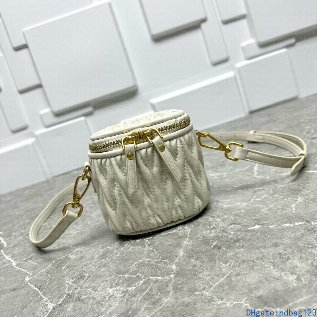 10A Women's Makeup Bag Sheepskin Leather Mirror Quality Shoulder Bag Classic Crossbody Bag Fashion 1:1 Quality Commuter Bag