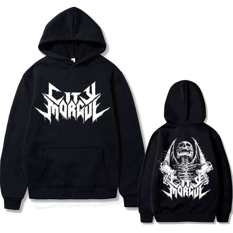 Designer Leisure High Quality Streetwear Rapper City Morgue Print Hoodie Men Women Hip Hop Haruku Sweatshirt Zillakami Sosmula Hoodies Vintage Top Pul