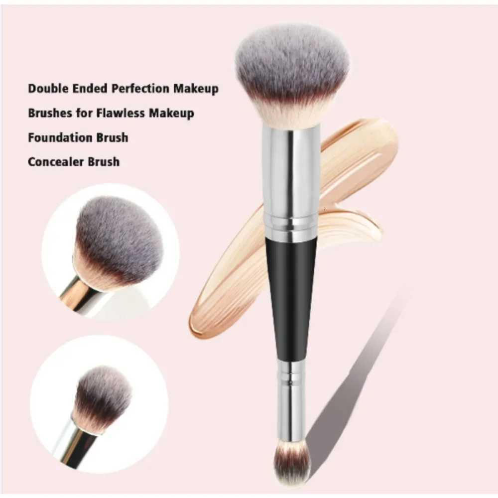 1PCS Double Head Professional Makeup Brush Multi-function Concealer Powder Blusher Two in One Makeup Brush Professional Beauty Makeup Tool XJ2500716