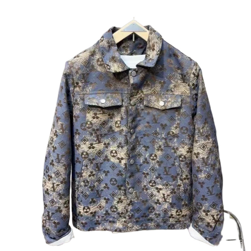 Designer free shipping autumn and winter warm and comfortable mens jacket niche color youth