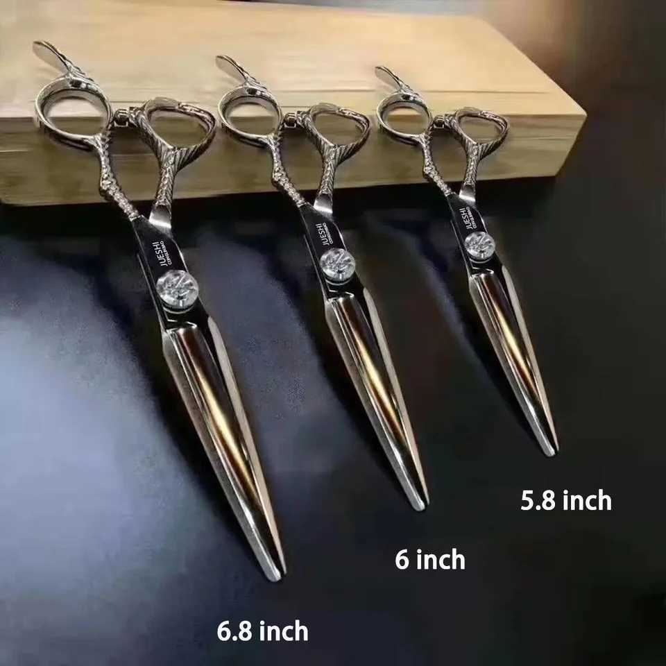 Professional Hair Salon Structure Scissors Set Cutting Barber Haircut Thinning Shear Scissors Hairdressing Hair Tools Scissors W250716