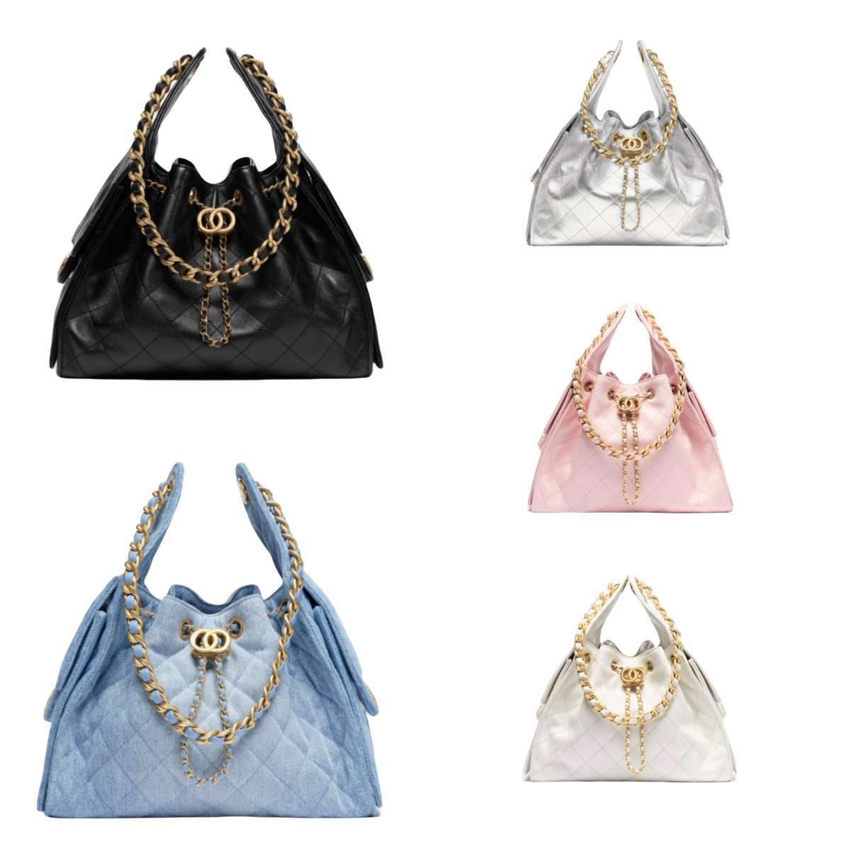 2025 Designer Bag String Bucket Tote Large Hobo Leather Casual Lattice Long Chain Crossbody Bag Fashion Brand Shopper Tote bags