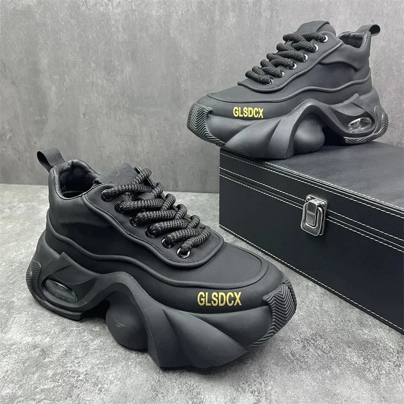 Style Men Shoes Autumn Winter Comfortable Mens Thick Platform Sneakers Fashion Casual Shoes Sports Trainers Tenis 250714