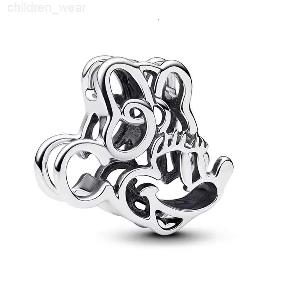 Disney 2025 New MINISO Mickey Minnie Donald Duck Series Charm Beads for Women Jewelry Making fit Original Pan Charms Bracelet Gift DIY W20250716