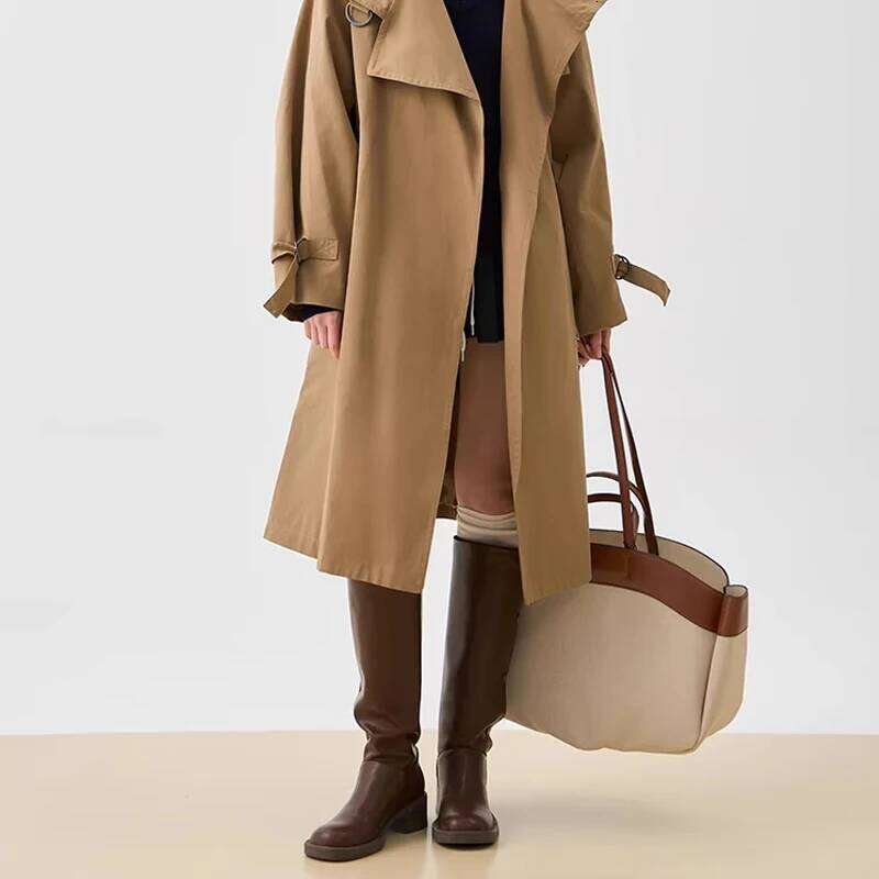 fashion large capacity basket casual canvas patchwork women shoulder bags simple panelled big shopper tote bag 2024