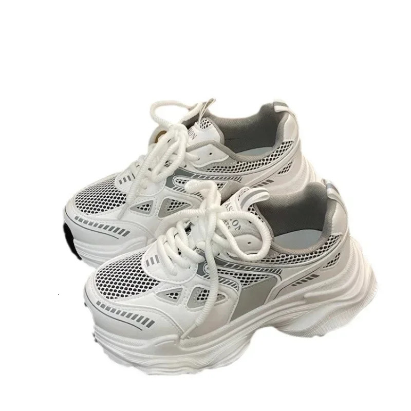 Fashion Platform Sneakers for Women Casual Non Slip Thick Sole Sports Shoes Woman Comfortable Casual Sports Shoes Zapatos Mujer 250712