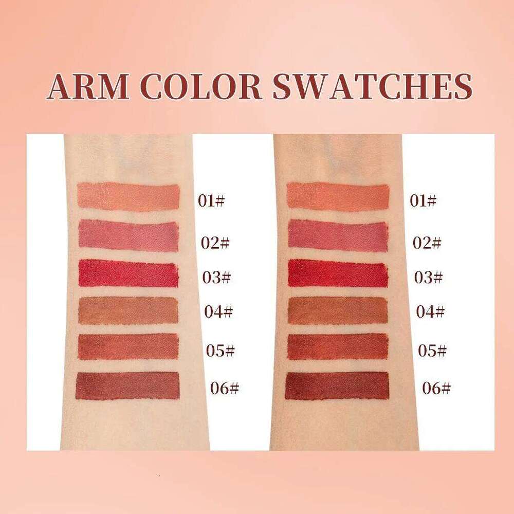 QIBEST Twist Up Liner Lipstick Pen ltipose Makeup Blusher Veet Matte Waterproof Contour Non Stick Cup Lip Rouge X250716