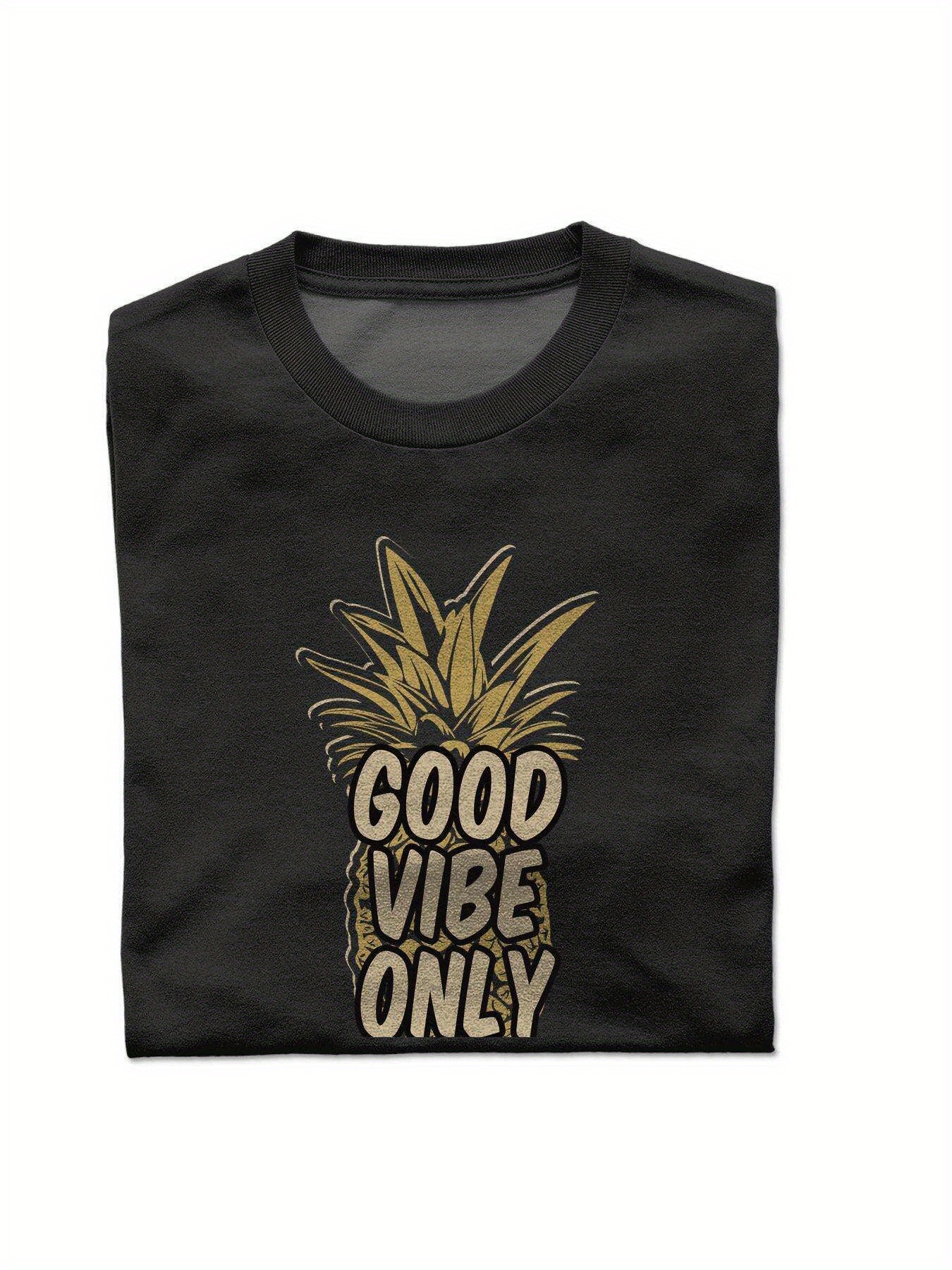 VogueEpoch Round collar black Cotton S-3XL Adult T Shirts tiger 180g White text Men Short sleeve Wed 2b