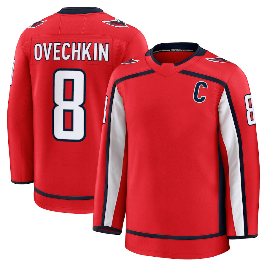 8 Alex Ovechkin washingtons hockey capital jersey 43 Tom WilsonS John Carlson Ryan Leonard TJ Oshie Logan Thompson Jakob Chychrun Charlie Lindgren jer