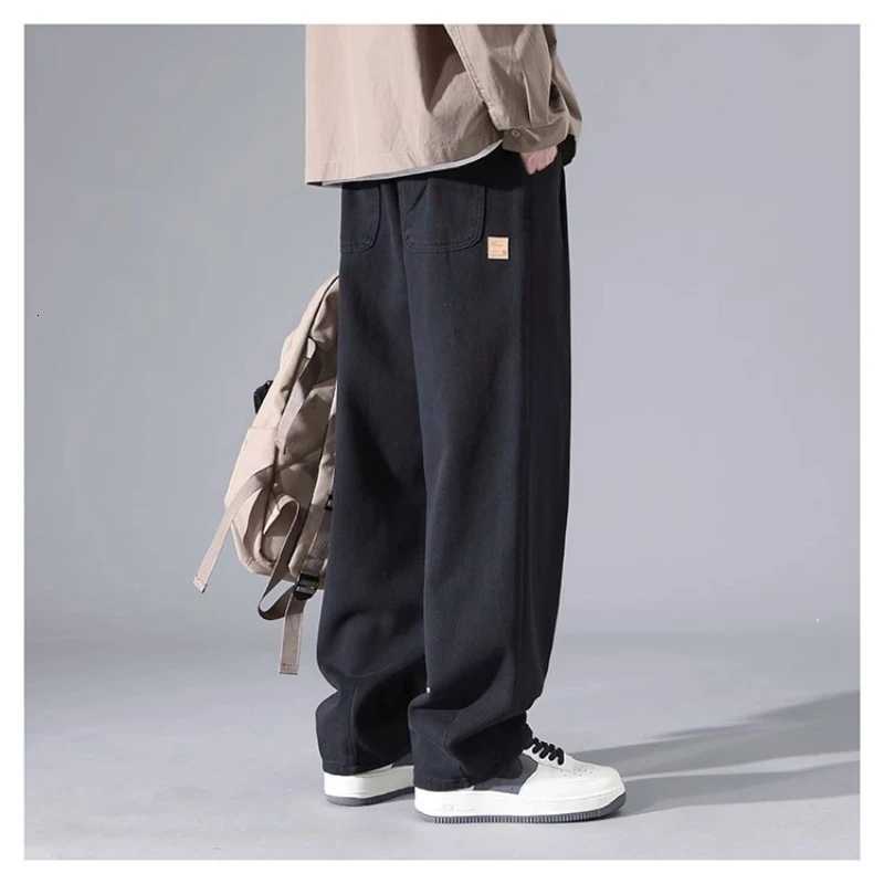 Mens Cargo Pants Summer Spring Cotton Workwear Cotton Large Size Casual Climbing Joggers Sweatpants Men Autumn Trousers y250716