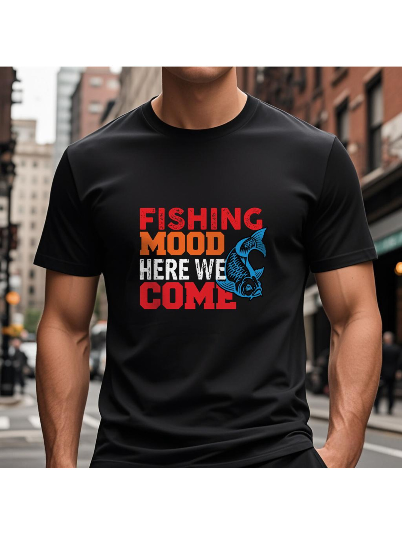 VogueEpoch 180g Round collar tiger S-3XL black text Men Cotton Short sleeve T Shirts White Adult Wed 04