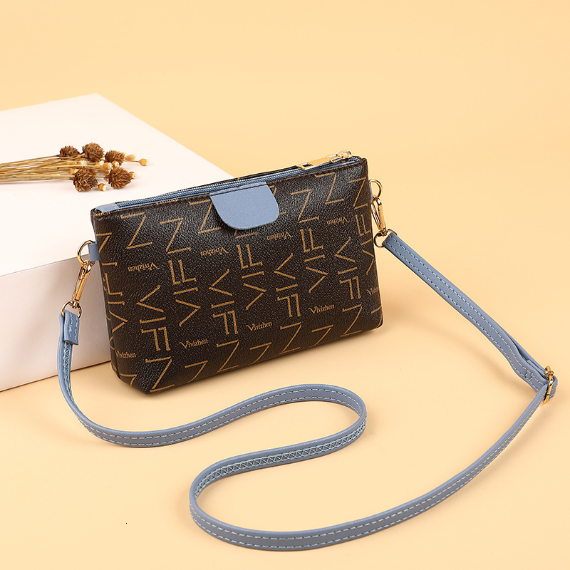 Designer Stylish Versatile Shoulder for Women Fashionable Simple Clutch 2021 Printed Crossbody Light Luxury Women's Bag