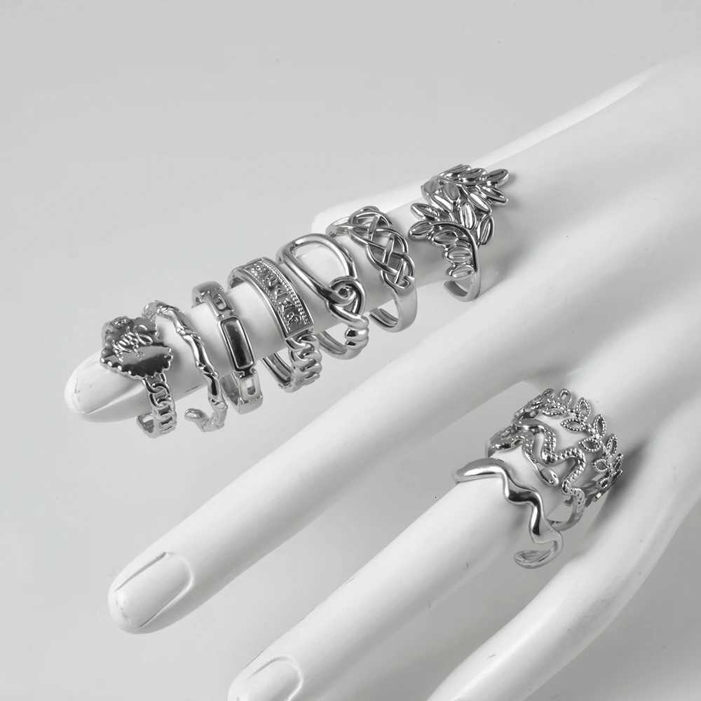 1PC Stainless Steel Thumb Rings Ladies Mens Toe Rings Adjustable Open Band Simple Exquisite Womens Ring S250716