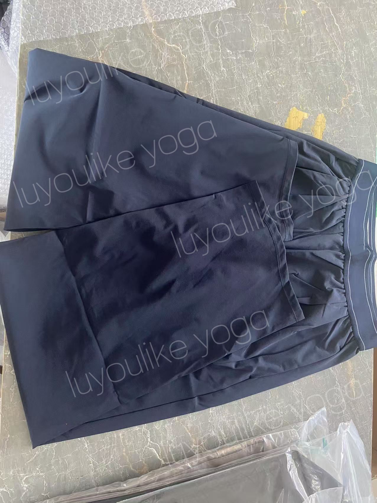 O594 Women's High Waist Tight-Fit Wide Leg Pants Athletic Joggers - Elastic Sportswear with Matching Workout Top Yoga Tank Sports Vest